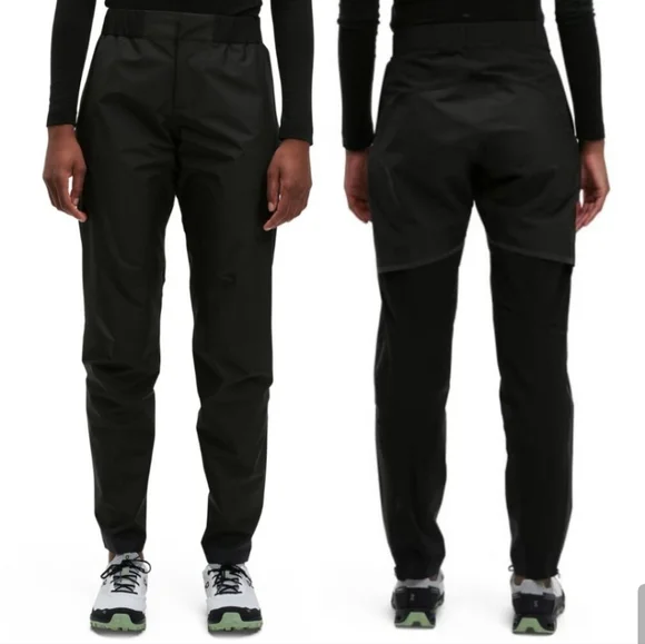 New On Running On Clouds Storm Pants Women’s Size L Black - Picture 1 of 8